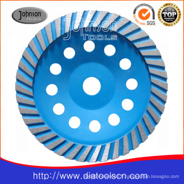 180mm Diamond Turbo Cup Wheel pour Stone